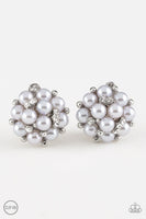 Par Pearl - Silver Pearls - Clip On