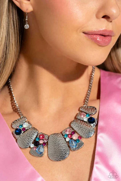 Multicolored Mayhem - Multi Necklace