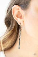 Grunge Meets Glamour - Black Earrings