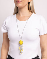 Whimsical Wishes - Yellow Necklace