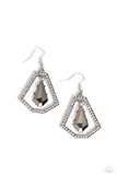 Poshly Photogenic - Silver Earrings