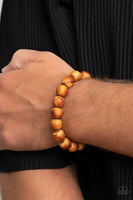 Totally Timber Mill - Brown Urban Bracelet