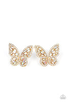 Smooth Like FLUTTER - Gold Earring