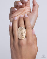 Thrilling Timber - Gold Ring