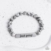 Just Pray - Silver ♥ Bracelet