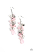 Cheeky Cascade - Pink Earrings