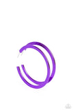 Pop HOOP - Purple Earring