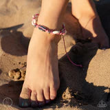 Beachcomber Ballad- Pink Anklet