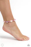 Beachcomber Ballad- Pink Anklet