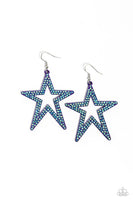 Rockstar Energy - Purple Earrings