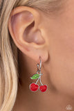 Cherry Caliber - Red Earrings