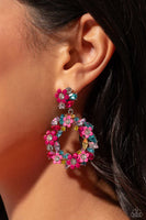 Wreathed In Wildflowers - Multi Post Earrings