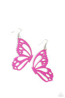 WING of the World - Pink Earrings