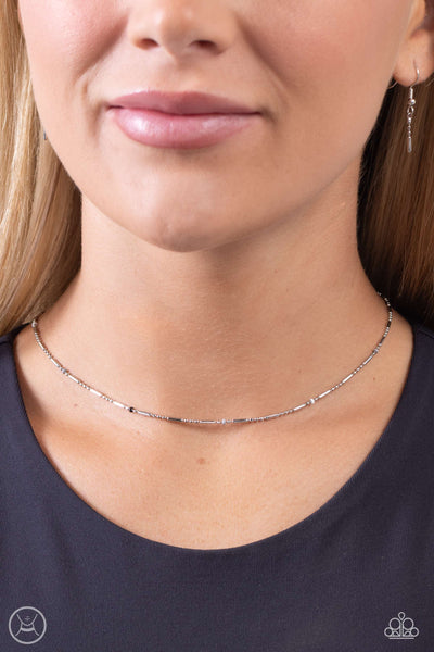 Serenity Strand - Silver Necklace