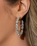 Presidential Pizzazz - White Earring