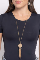 Tassel Tenure - Gold Necklace