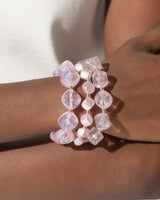 Glittery Gala - Pink Bracelet