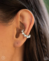 Bubbly Basic - White Earrings