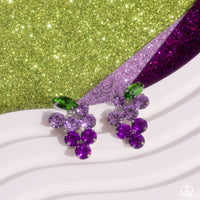 Grapevine Grace - Purple Earring