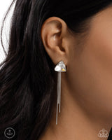 Candescent Class - White Earring