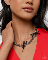 Elegant Event - Black Necklace