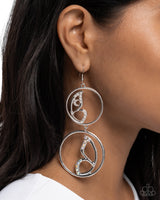 Admittedly Aerial - White Earring