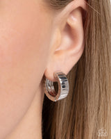 BOLD Up! - Silver Earring