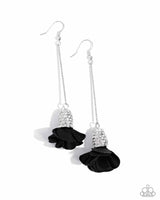 Drop Dead Dazzle - Black Earring