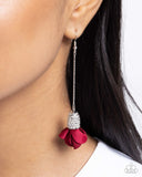 Drop Dead Dazzle - Red Earring