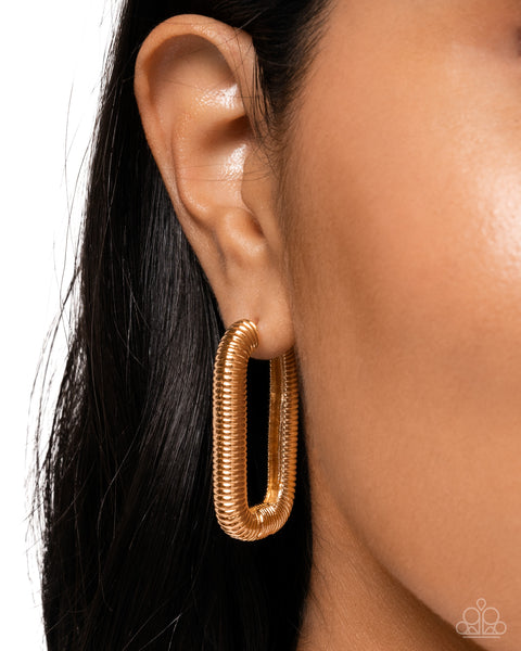 Spiral Supply - Gold Earring