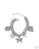 Folklore Frenzy - White Bracelet