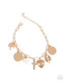 Charm Commitment - Gold Bracelet