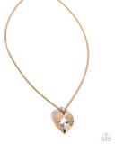 Heartfelt Honor - Gold Necklace