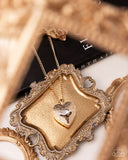 Heartfelt Honor - Gold Necklace