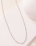 No Drama - Silver Necklace