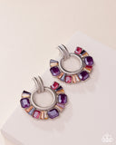 Courteous Chic - Purple Earring