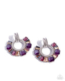 Courteous Chic - Purple Earring