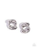 Swirled Sass - Silver Earring