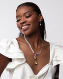 Boisterous Ballet - Yellow Necklace