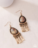 Swirled Sashay - Multi Earring