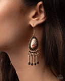 Swirled Sashay - Multi Earring