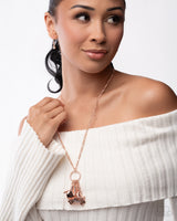 World Tour - Rose Gold Necklace