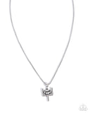 End Zone Edge - Silver Necklace