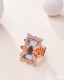 Exaggerated Edge - Copper Ring