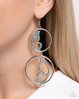 Admittedly Aerial - Blue Earrings