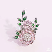 Budding Bling - Pink ring