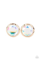 Double-Take Twinkle - White Post Earring