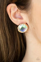 Double-Take Twinkle - White Post Earring