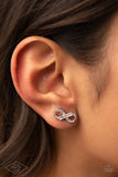 Paparazzi Turn Of The Century - White Earrings