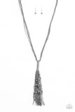 Paparazzi Hand-Knotted Knockout - Silver